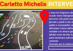 Il gioco in via Carletto Michelis